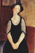 Portrait of Thora Klinckowstrom (mk39) Amedeo Modigliani